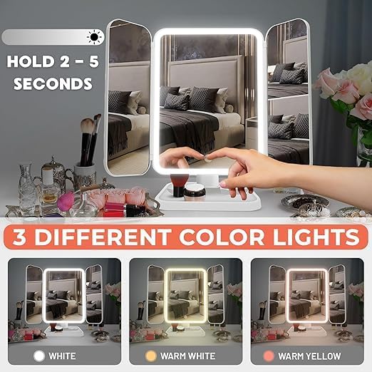 Trifold Makeup Mirror Trifold Makeup Mirror